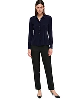 Tommy Hilfiger Women's Point-Collar Blouse