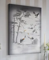 Laura Ashley Animalia Printed Canvas Wall Art, 31.5" x 23.6"