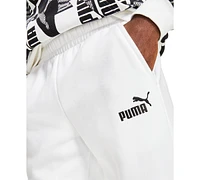 Puma Men's Embroidered Logo Fleece Jogger Sweatpants