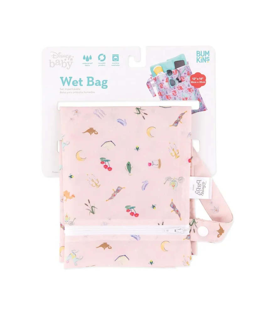 Bumkins Baby Girls Disney Princess Magic Water Resistant Wet Bag