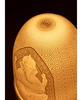 Lladro Lord Ganesha Goddess Lakshmi Dome Lamp