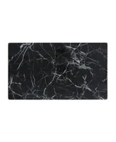 Fortessa Melamine Palace Onyx Flat Rectangle Tray 18x10"