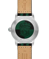 Fossil Unisex Limited Edition Harry Potter Slytherin Black Green Nylon Strap Watch, 40mm