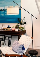 Brightech Hudson 70" Led Arc Floor Lamp with Adjustable Height