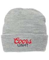 Coors Lite Men's Waffle Knit Cuffed Beanie