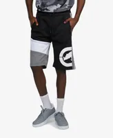 Ecko Unltd Men's Best of Both Fleece Drawstring Shorts