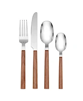 Hampton Forge Henley Light Wood 16 Piece Set, Service for 4