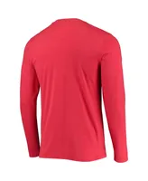 Men's Concepts Sport Navy, Red Washington Wizards Long Sleeve T-Shirt & Pants Sleep Set