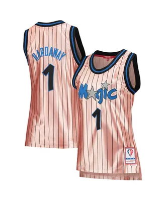 Women's Mitchell & Ness Penny Hardaway Pink Orlando Magic 75th Anniversary Rose Gold 1993 Swingman Jersey