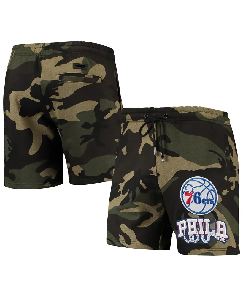 Men's Pro Standard Camo Philadelphia 76ers Team Shorts