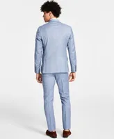 Calvin Klein Mens Skinny Fit Wool Blend Infinite Stretch Suit Separates