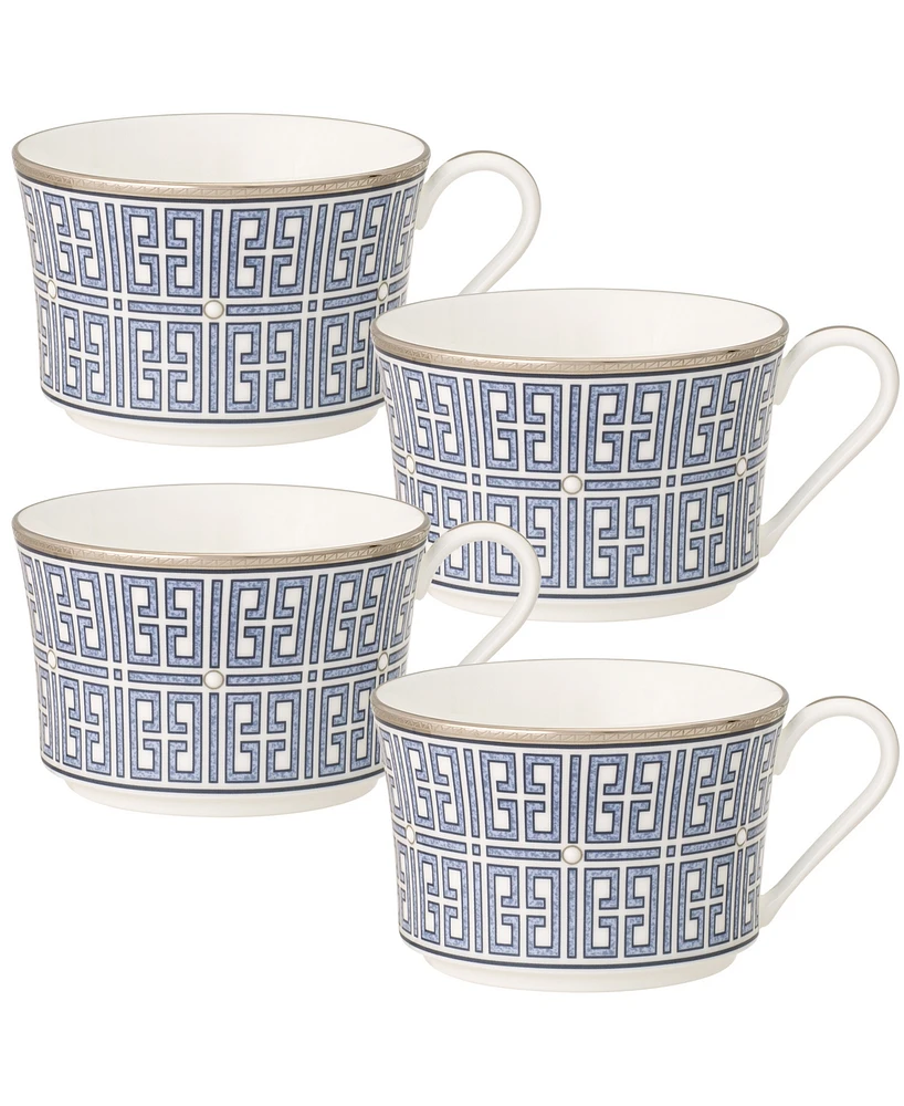 Noritake Infinity 4 Piece Cup Set