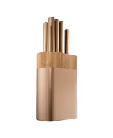 Cuisine::pro Daisho Nara Knife Block Copper Set, 6 Piece