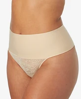 Maidenform Tame Your Tummy Lace Thong DM0049