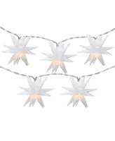 Northlight 10 Count Led Star Christmas Fairy Lights With Copper Wire, 5.25'