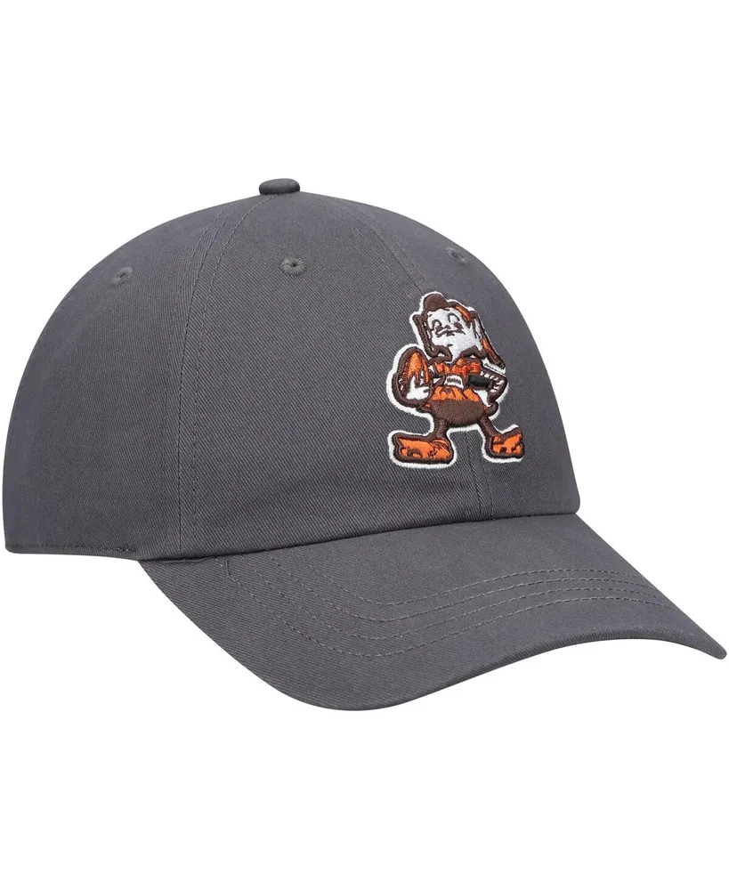 Women's '47 Charcoal Cleveland Browns Miata Clean Up Legacy Adjustable Hat