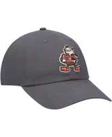 Women's '47 Charcoal Cleveland Browns Miata Clean Up Legacy Adjustable Hat