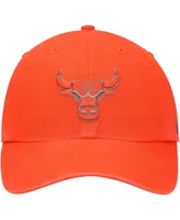 Men's '47 Orange Chicago Bulls Ballpark Clean Up Adjustable Hat