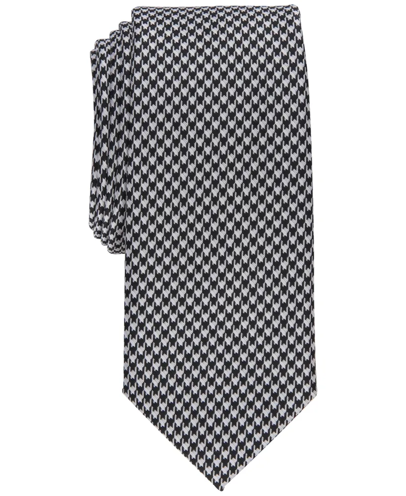 Alfani Men's Moore Houndstooth Tie, Created for Macy's