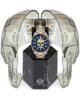 Philipp Plein Men's The $kull Two Tone Stainless Steel Bracelet Watch 44mm