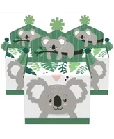 Big Dot of Happiness Koala Cutie Bear Birthday Party & Baby Shower Goodie Gable Boxes 12 Ct