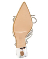 BCBGeneration Women's Ildy Crystal Bow Pointy Toe Pump