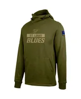 Men's LevelWear Green St. Louis Blues Delta Shift Pullover Hoodie
