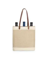 Legacy Pinot Jute Bottle Insulated Wine Bag