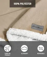 Eddie Bauer Solid Ultra Soft Plush Blanket