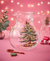 Spode Christmas Tree Glass Pitcher