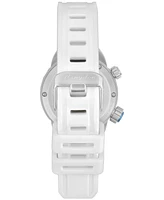 Abingdon Co. Women's Automatic Nadia White Silicone Strap Watch 35mm