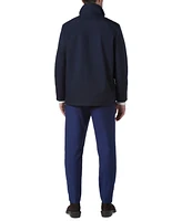 Marc New York Men's Hoyt Micro-Houndstooth Soft Shell Barn Jacket with Removable Bib