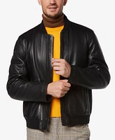 Marc New York Men's MacNeil Smooth Leather Bomber Jacket