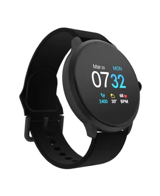 Sport 3 Unisex Touchscreen Smartwatch: Black Case with Black Strap 45mm