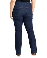 Jag Plus Paley Mid Rise Bootcut Pull-On Jeans