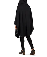 Patricia Nash Women's Hooded Cape with Clasp