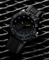 Luminox Men's Swiss Navy Seal Colormark Foundation Exclusive Black Rubber Strap Watch 44mm