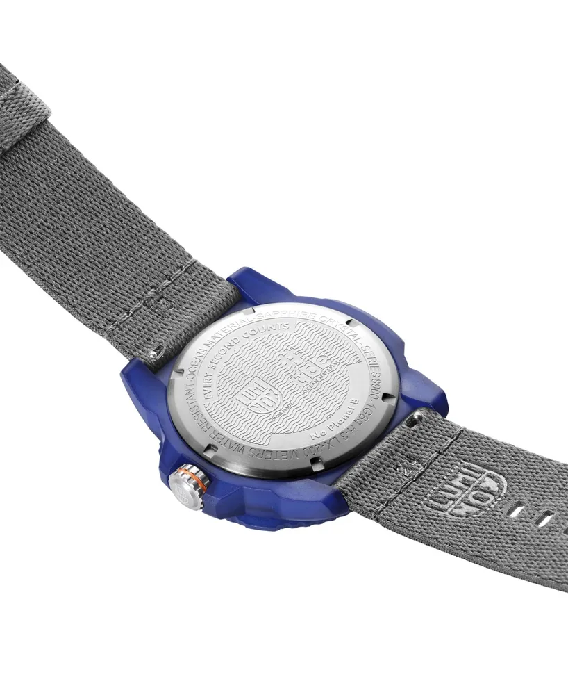 Luminox Men's Swiss Eco Series Pet Strap Watch 46mm