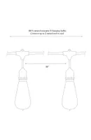 Ambience Pro 48 ft. Incandescent Indoor/Outdoor Weatherproof 40-Watt String Lights