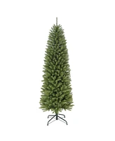 Puleo 6FT Pencil Franklin Fir Artificial Christmas Tree