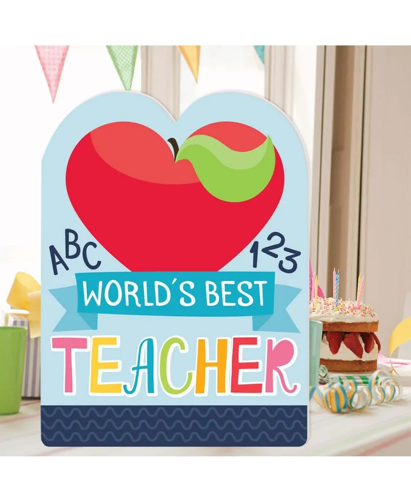 Teacher Appreciation - 1st Day of School Giant Greeting Card - Jumborific Card