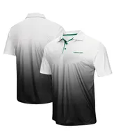 Men's Gray Oregon Ducks Wordmark Magic Polo Shirt