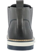 Vance Co. Men's Waylon Tru Comfort Foam Pull-On Cap Toe Chelsea Boot