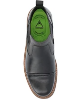 Vance Co. Men's Lancaster Wide Tru Comfort Foam Pull-On Cap Toe Chelsea Boot