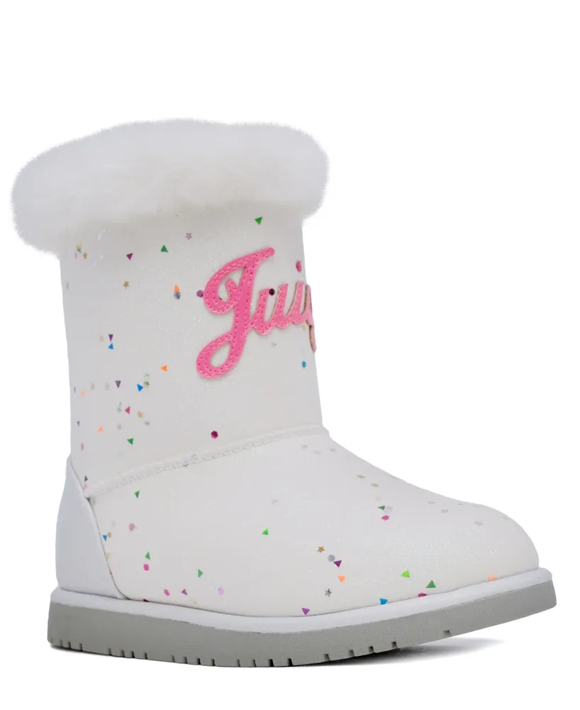 Juicy Couture Big Girls Malibu Cold Weather Slip On Boots