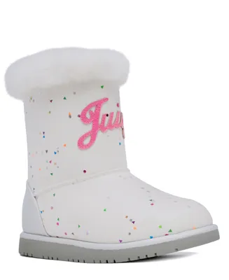 Juicy Couture Big Girls Malibu Cold Weather Slip On Boots