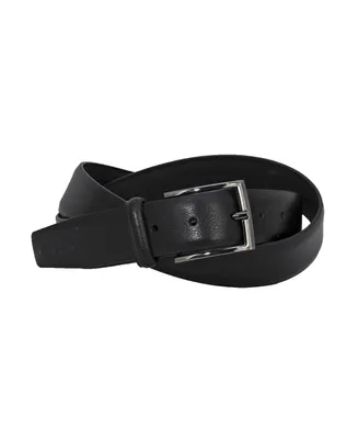 Duchamp London Men's Split Leather Non-Reversible Dress Casual Belt