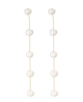 Accessory Concierge Women's Quinn Cultured Freshwater Pearl Duster Earrings - Gold