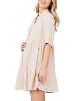 Ripe Maternity Adel Button Through Dress