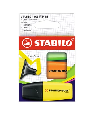 Stabilo Boss Mini Highlighter Piece Color Wallet Set